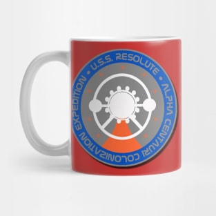 Lost in Space Resolute Patch Mug